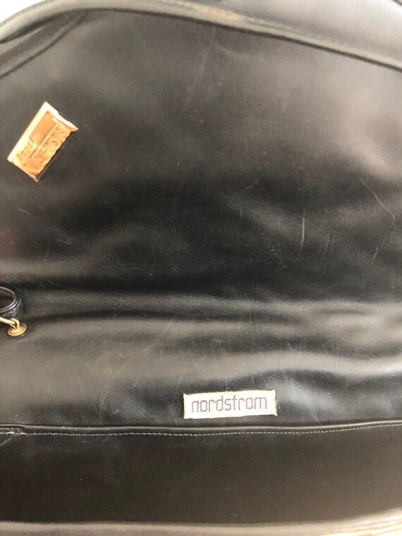 Vintage Snakeskin Patchwork Clutch - image 6