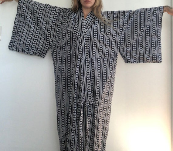 VIntage Cotton Chain Kimono