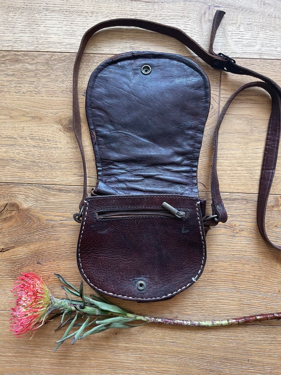 Vintage Hippie Satchel - image 3