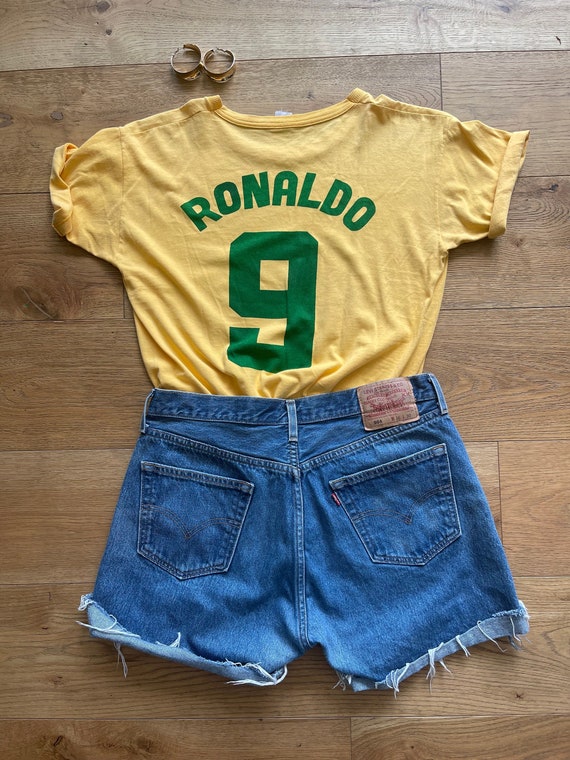 Rare Vintage Ronaldo/Brazil T-Shirt - Gem