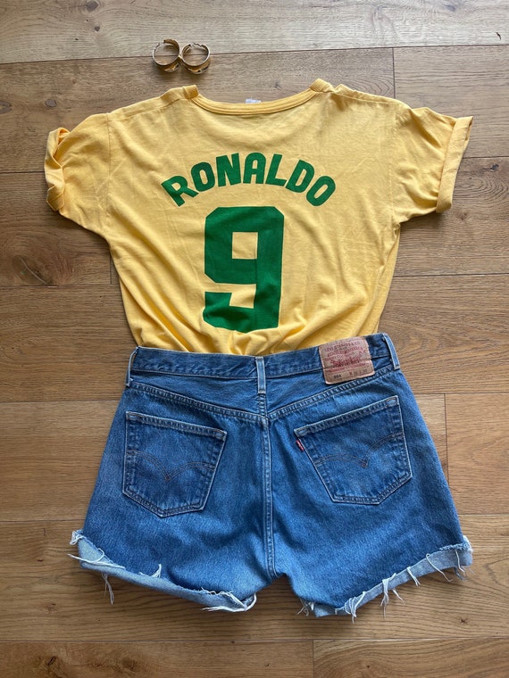 Rare Vintage Ronaldo/Brazil T-Shirt - image 1