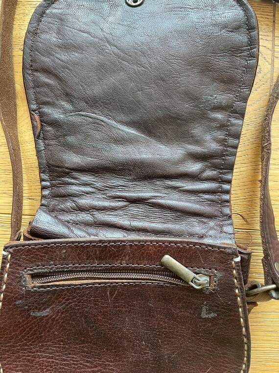 Vintage Hippie Satchel - image 4