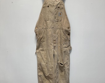 Vintage Distressed Carhartt Overalls - Etsy 日本