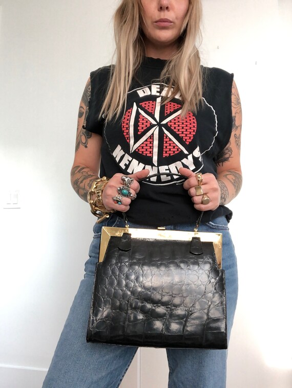 Vintage Authentic Alligator Bag