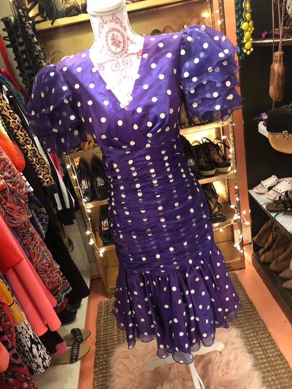 Vintage Polka Dot Dress