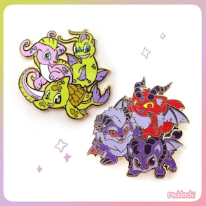 FINAL CHANCE! Neo Virtual Pets Enamel Pins