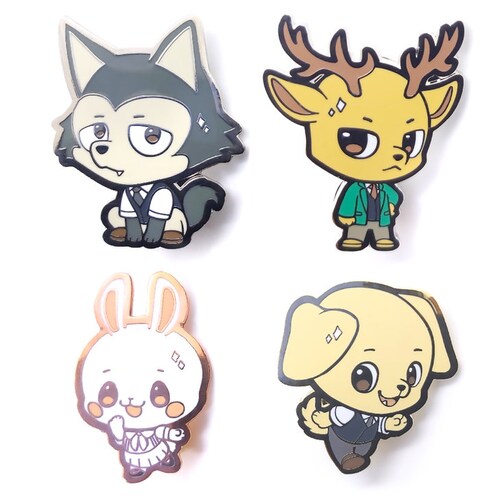 Keychain Legoshi Louis Beastars - Etsy