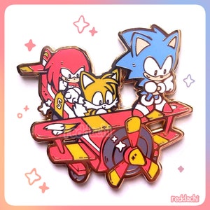 SEGA Sonic Mania Pin Buttons incl. Sonic the Hedgehog Tails -  Portugal