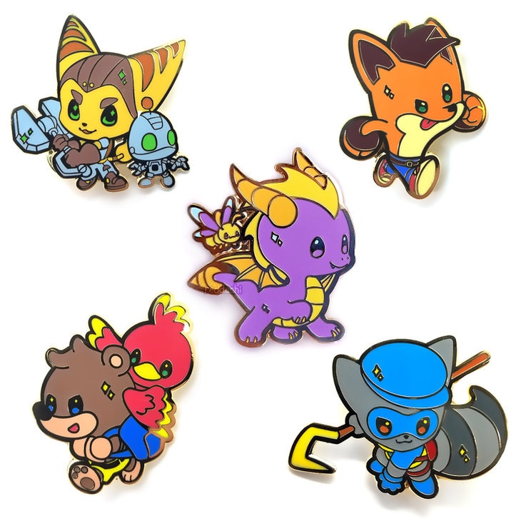 Banjo Lapel Pin Badge X2AJTP153 - Foto 2