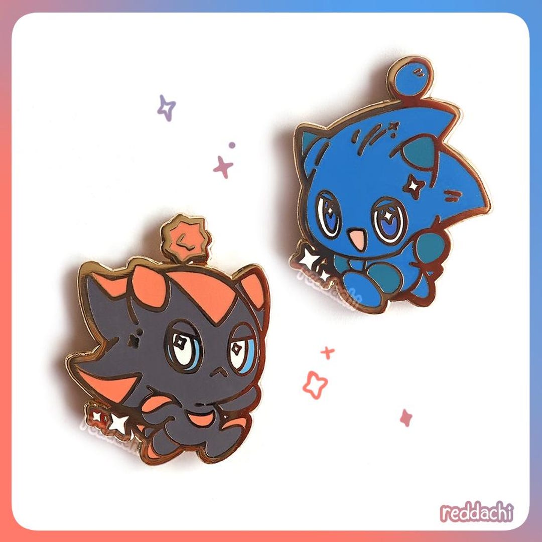 Hedgehog Chao Pins | Shadow and Sonlc Chao - Etsy Ireland