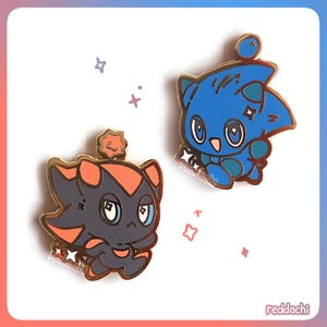 Hedgehog Chao Pins | Shadow and Sonlc