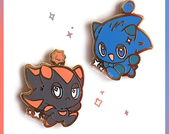 Hedgehog Chao Pins | Shadow and Sonlc