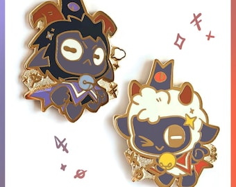 Lamb Cult Pins | Lamb and Goat