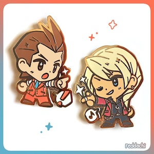 Pines esmaltados de AJ:AA / Apollo y Klavier