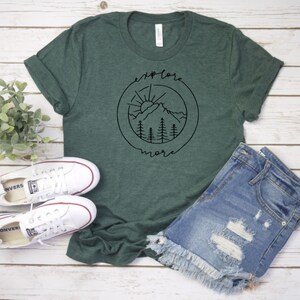 Explore Shirt, Camping T-shirt, Hiking Shirt, Mountain Shirt,  Adventure Shirt, Explore Tshirt, Outdoors Shirt, Wanderlust Shirt, Explore