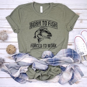 Saltwater Serenity Long Sleeve Tee, Fishing T-shirt Mens Tshirt