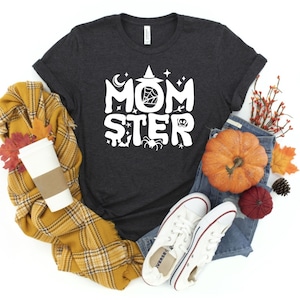 MOMSTER Shirt, Momster Halloween Shirt, Mom Halloween Shirt, Funny Halloween, HalloweenMomster Halloween Shirt, Momster Halloween t-shirt ,