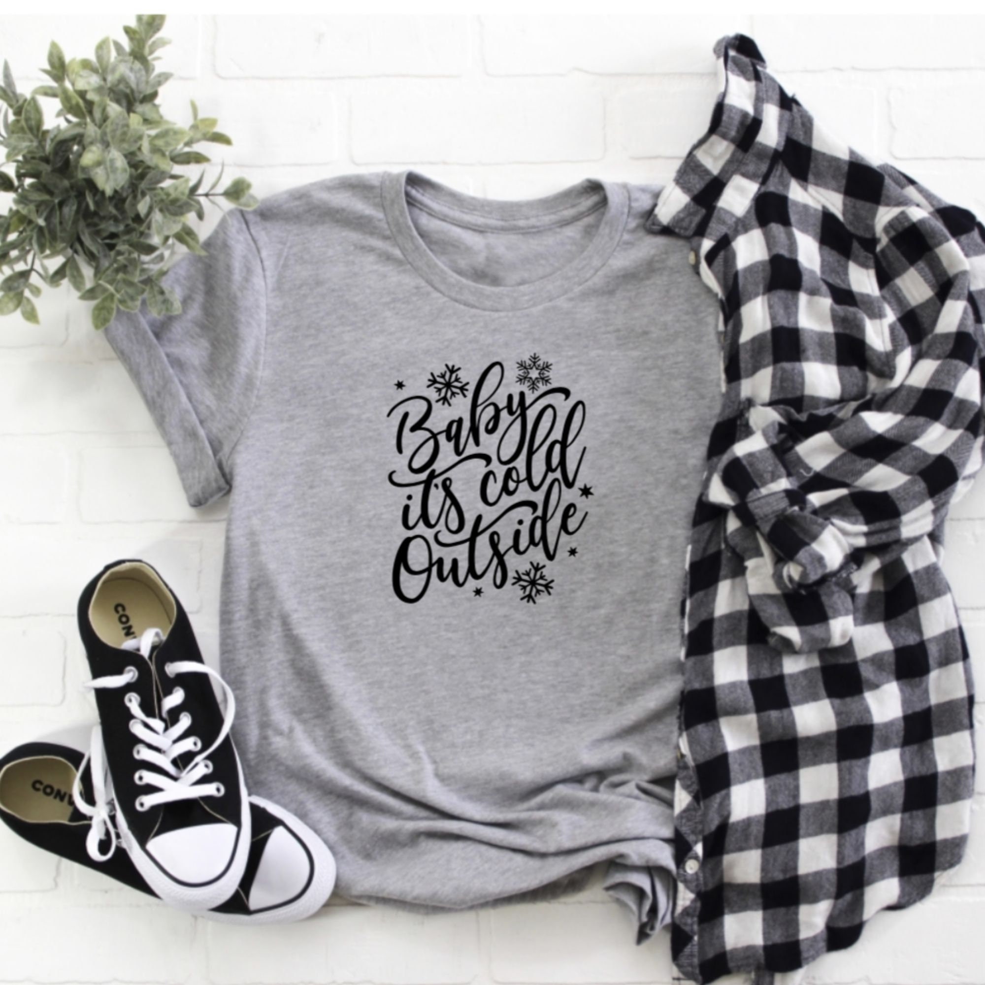 Christmas Shirts / Baby It's Cold Outside Shirt / - Etsy