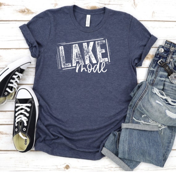 Lake Bum Distressed Shirt Lake Life T-Shirt Lake Bum Distressed Shirt Lake Life T-Shirt
