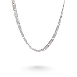 Silver Italian Baht Chain
