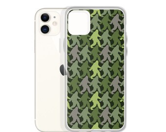 Bigfoot Camoflauge iPhone Case | Bigfoot Gift Idea for Him or Her | Funny Gift Idea | Funny Phone Case | Sasquatch