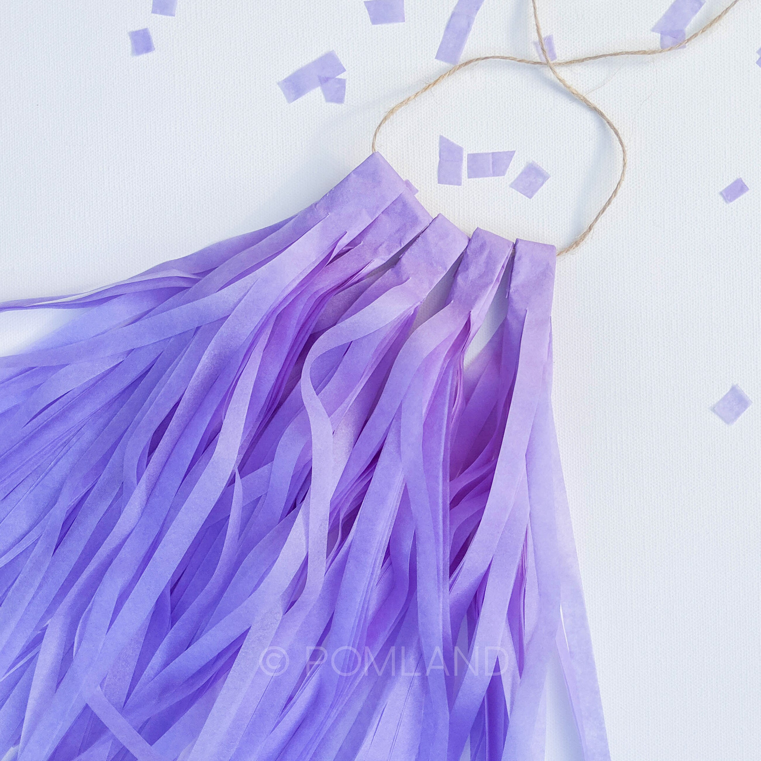 tissue paper garland australia