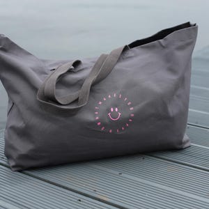 XXL Personalisierte Große Oversize Baumwolltasche - Dein Begleiter für jeden Tag!
