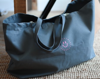 XXL Personalized Large Oversize Cotton Bag - Your companion for every day!