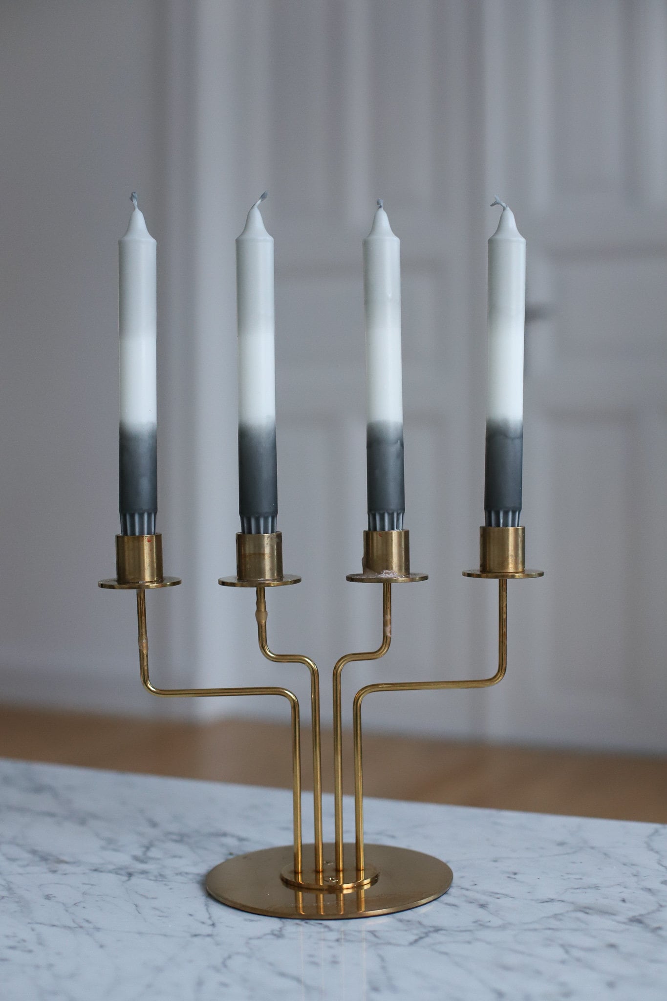 No.38 Cloudy 4pcs Stick Candles Vegan Dip Dye Candle Candle Etsy UK