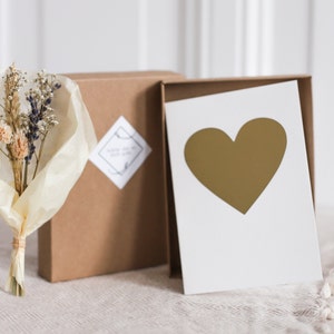 Scratch Card Heart Dried Flowers,Gift Box,Gift Box,Ask Godmother,Wedding,Dry Flower Bouquet,Gift Box