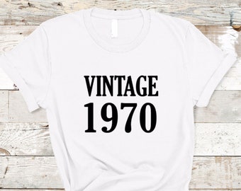 1970 Tshirt - Etsy Australia