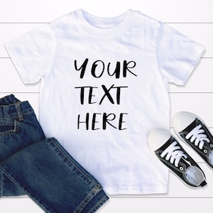 Custom Baby Shirt, Custom Kids Shirt, Custom Toddler Shirt, Baby Shower Gift, Personalized Shirt, Girl Birthday Gift, Boy Birthday Gift