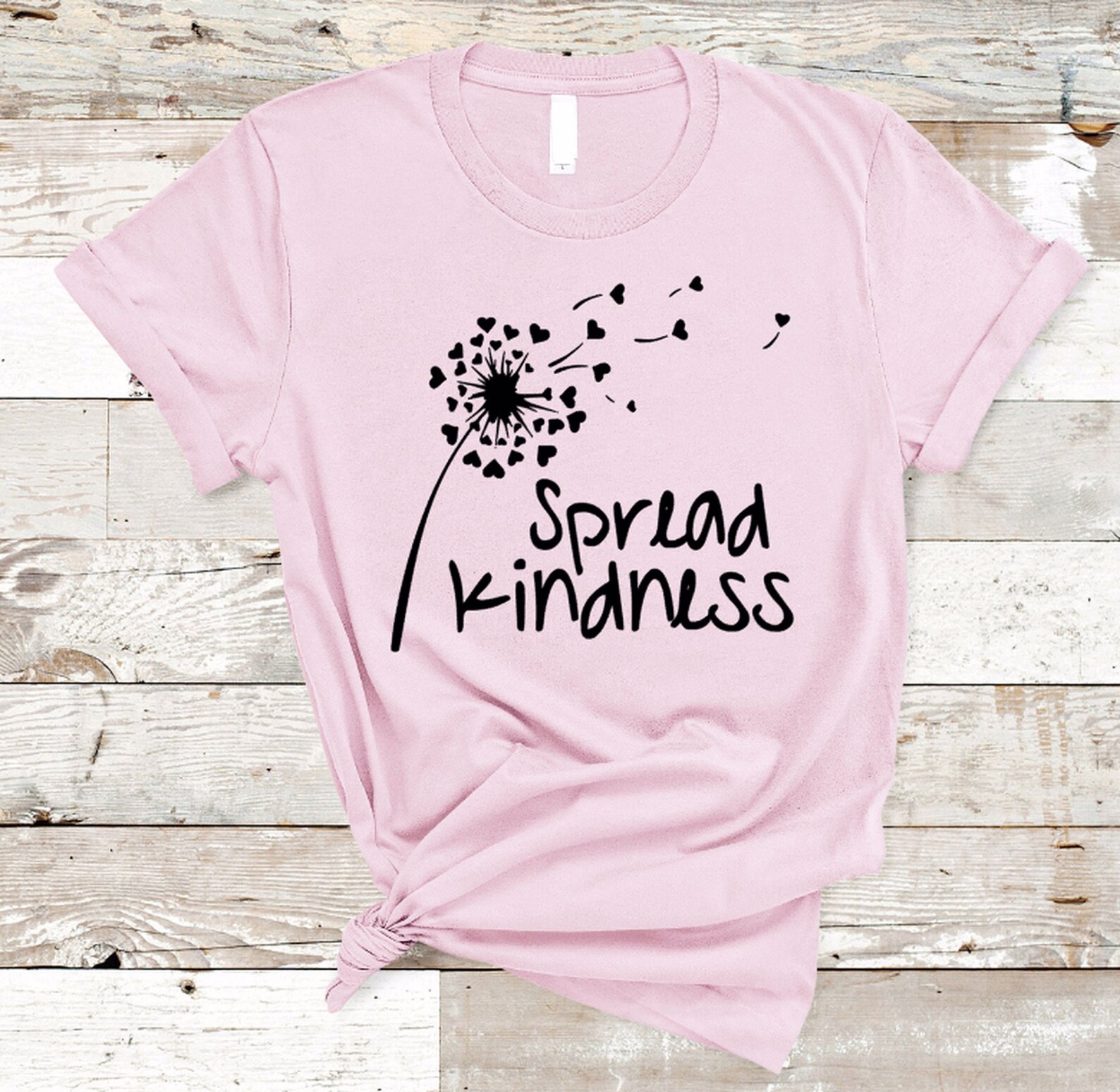 Dandelion Shirt Spread Kindness T Shirt Kindness T Shirt Etsy Australia