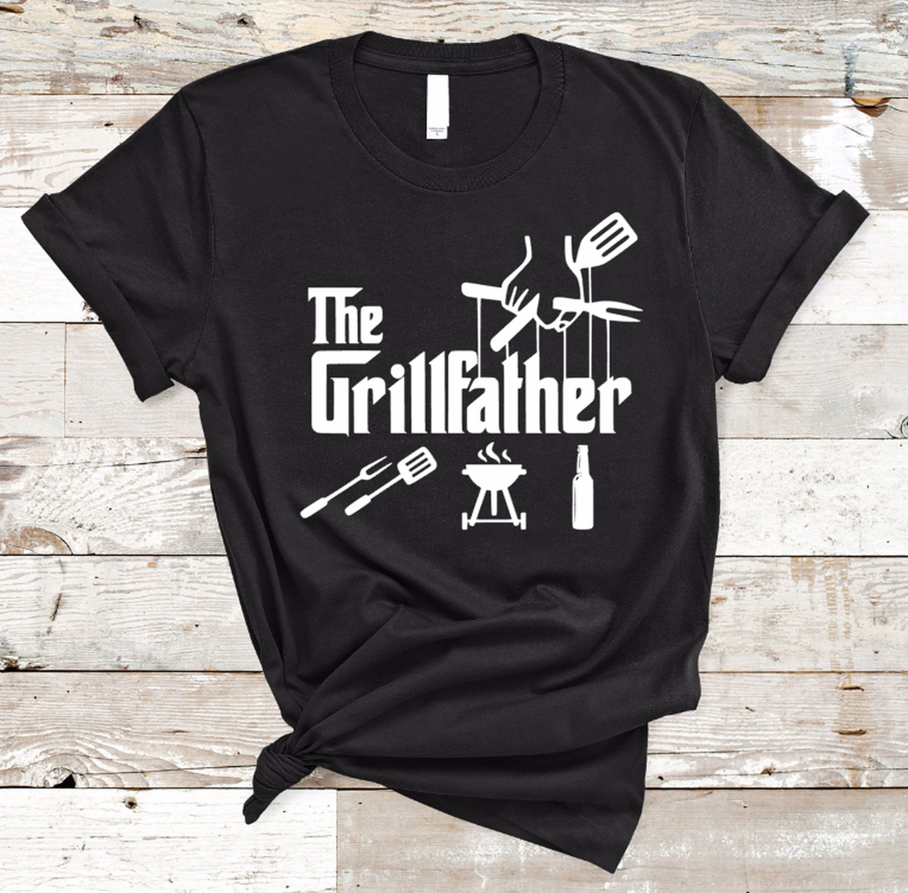 The Grill Father Tshirt Dad tshirt fathers day tshirt Etsy