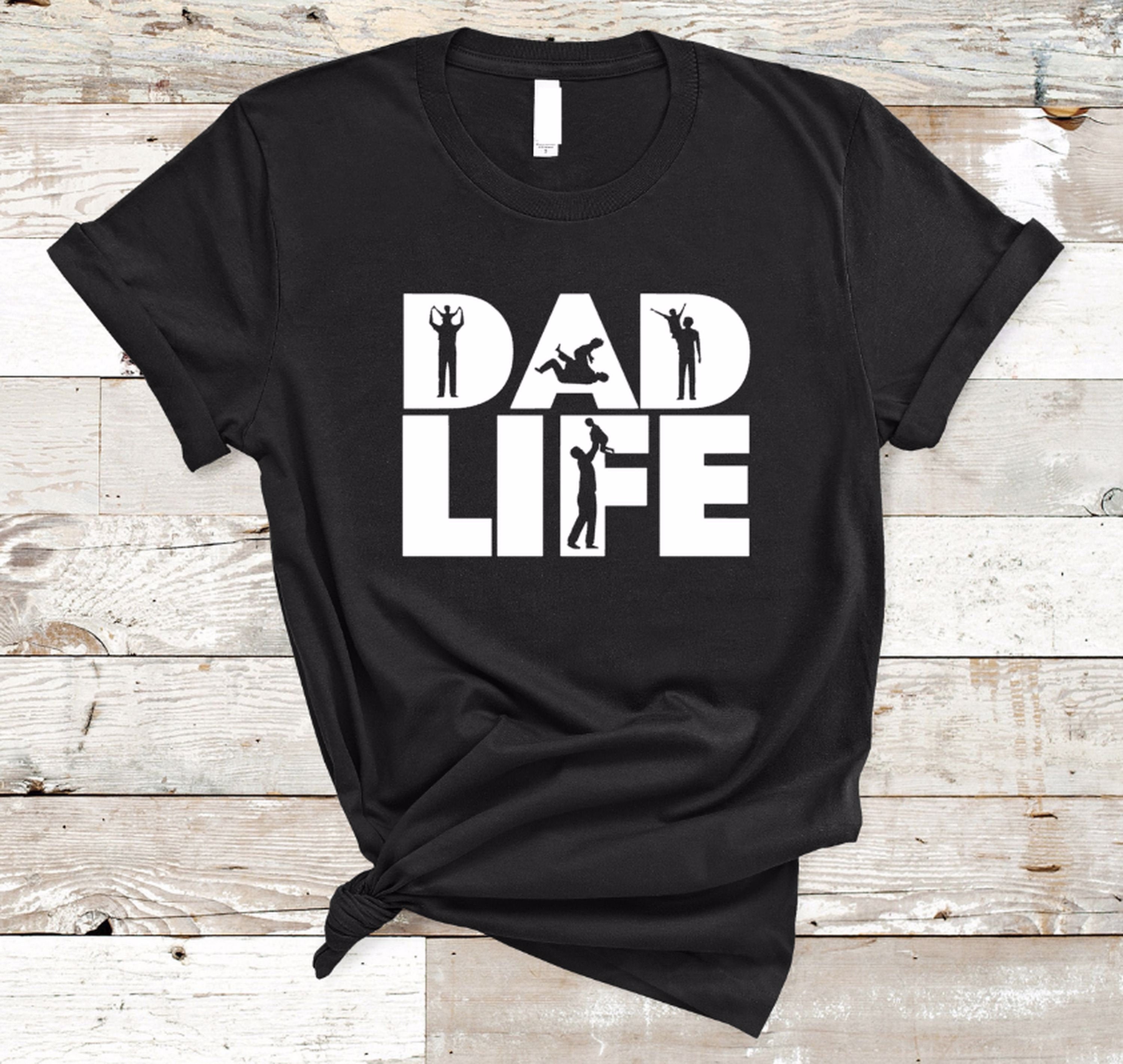 Dad Life Shirt Daddy Father Gift Dad Tshirt Father’s | Etsy