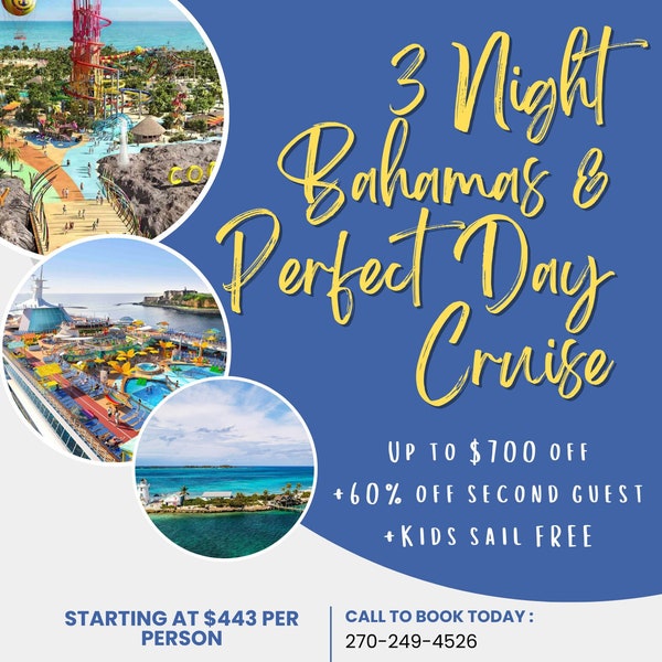 Quick cruise marketing flyer, Travel Agnet Templet