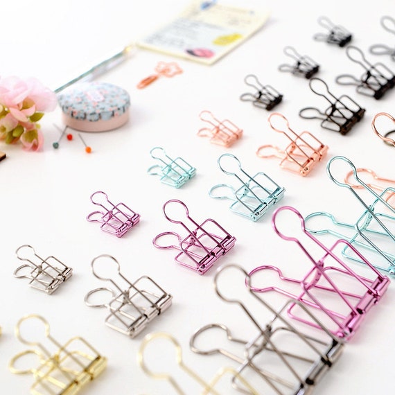 cute binder clips