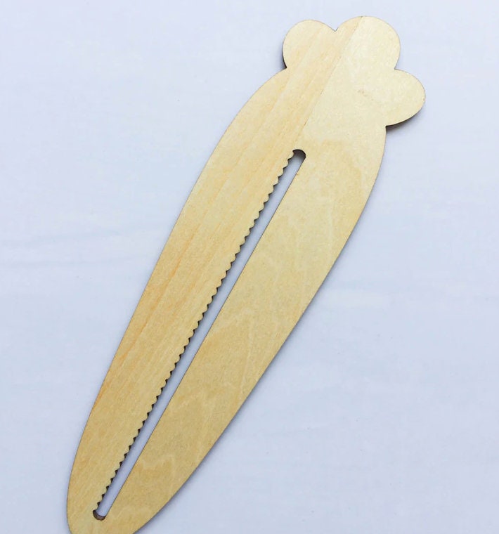 2 Pc 15 Cm Cute Carrot Wooden Ruler Student's Ruler Etsy