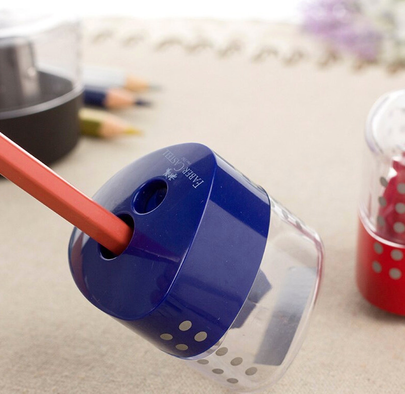 1 Pc Faber Castell Pencil Sharpener Student's Sharpener Etsy New Zealand