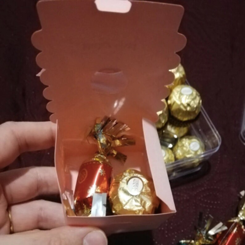 Set of 50 Cute Baby Girl Boy Party Candy Box Baby Shower Gift Etsy