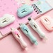 Cute Candy Color Mini Portable Cutter, Plastic Scissors, Student/Kid/ DIY Paper Scissors, School/Office Supplies, Stationery, Kid's Gift 