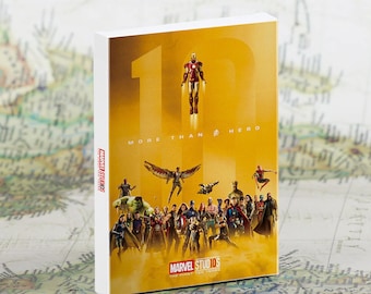 30Pc Set Classic MARVEL Movies DIY Message Postcards Greeting Cards, School & Office Stationery, Teacher's Gift, Gift For Him/ Her.