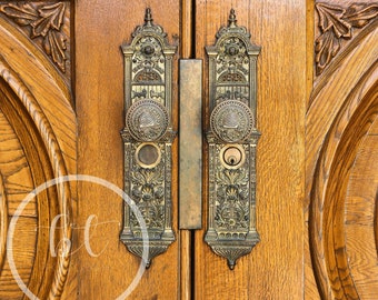 Salt Lake Temple doorknobs 8x10 photograph