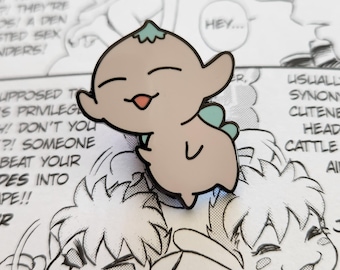 Kuri Puck Enamel Pin