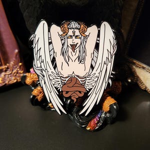 Lascivious Demon J Enamel Pin LE48