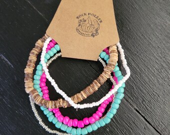 5 piece Spring bracelet set