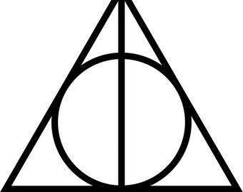 Deathly Hallows Svg Etsy