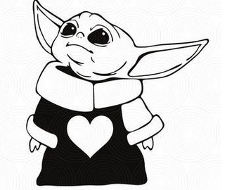 Download Baby Yoda Svg Etsy