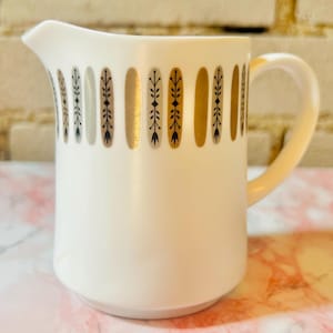 Vintage Milchkännchen, Chester Muster, Vintage Milchkännchen, Kaffeesahnekännchen, Made in Japan