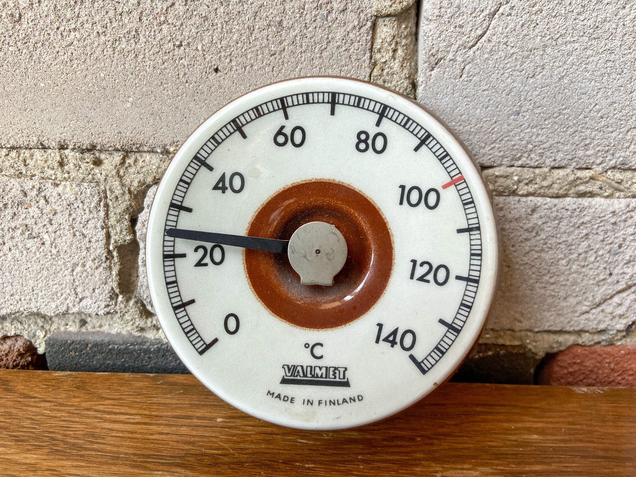 フィンランド VALMET サウナ温度計 アンティーク Vintage 1960s Arabia Finland Valmet Sauna Thermometer - Etsy